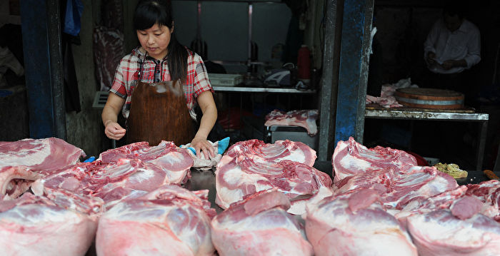 中共出政策抵制猪肉通胀 肉商：用处不大
