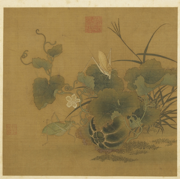 组图：台湾故宫历代草虫画特展| 草虫捉迷藏| 故宫童乐节| 科普