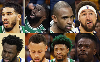 組圖：2022 NBA季後賽上場時間前八球員