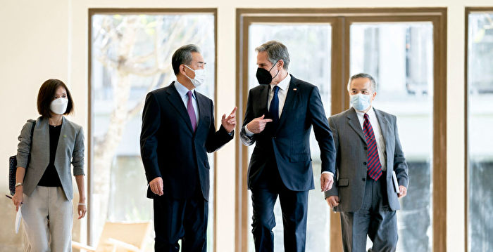 布林肯和王毅通话 中方声明避提疫情