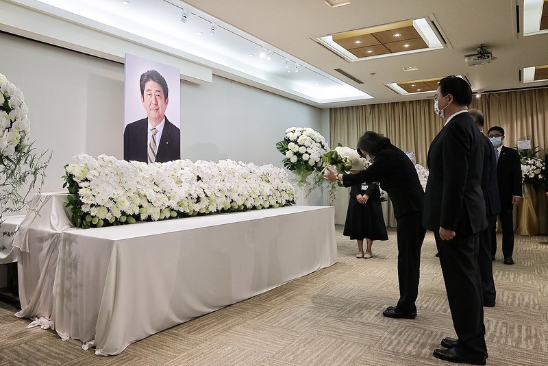 台湾永远的好朋友 蔡英文悼念安倍晋三 台日关系 日本 大纪元