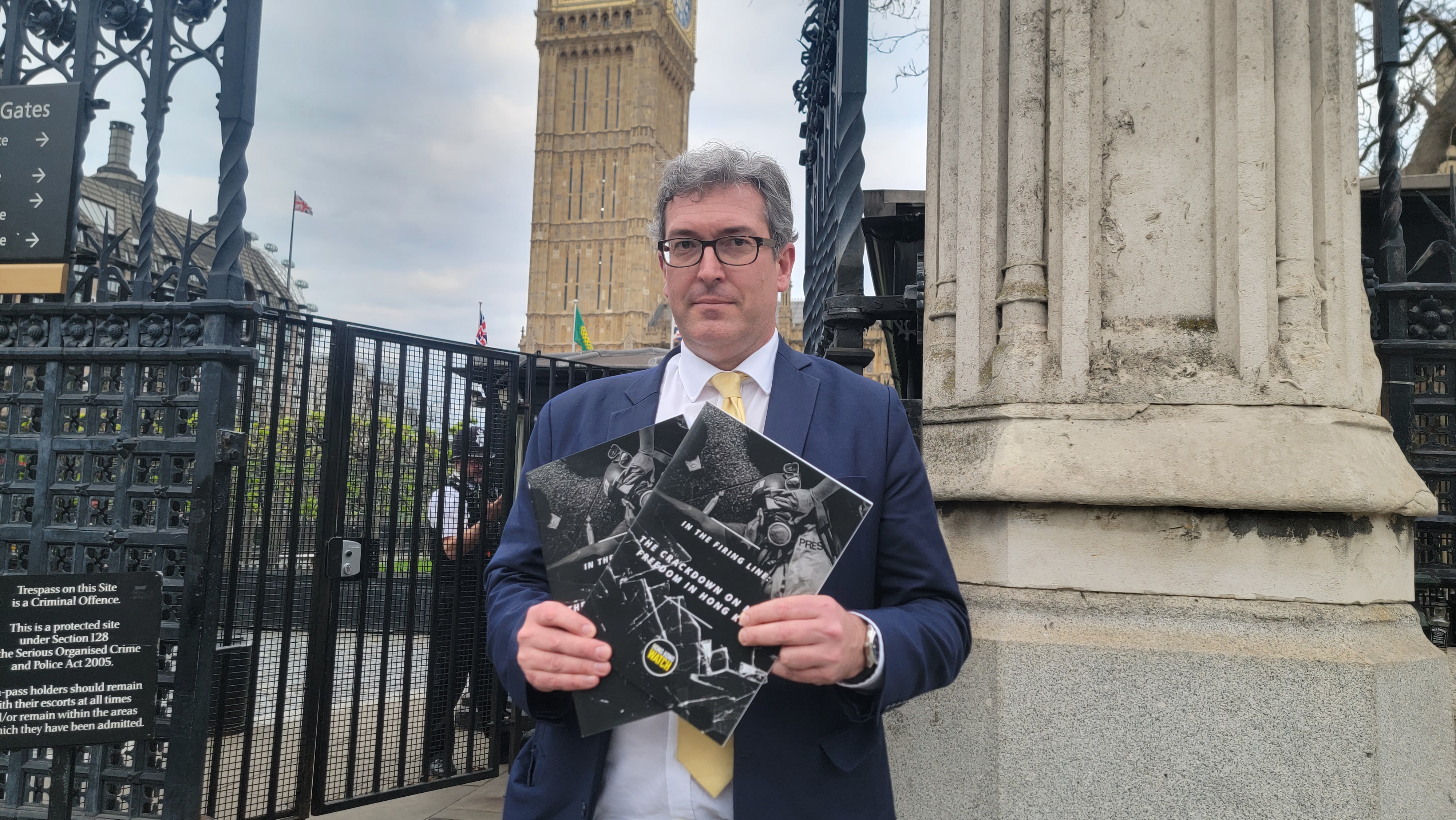 香港监察创办人Ben Rogers在6月12日伦敦港人集会上的演讲| 罗杰斯| “香港监察” | 英国| 大纪元