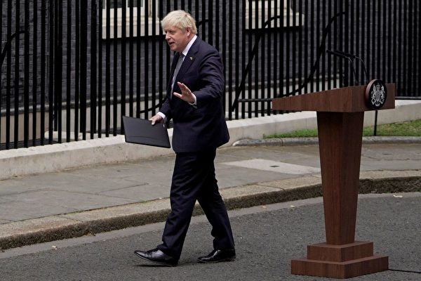 【快訊】約翰遜退出英國首相競選