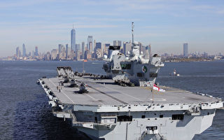 英將部署航母等軍艦 進行印度洋聯合訓練