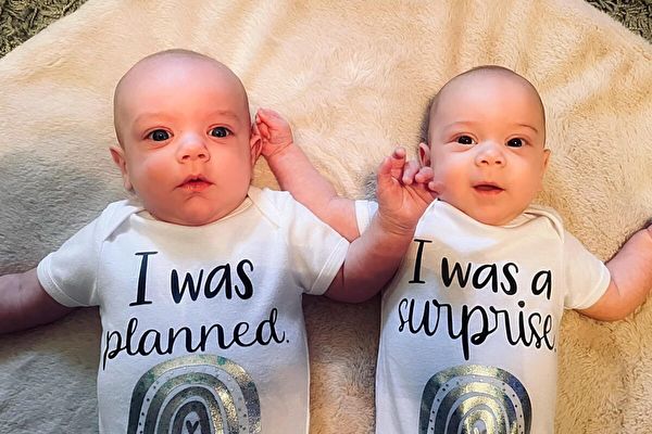懷孕一週後再受孕 美國媽媽喜迎罕見雙胞胎
