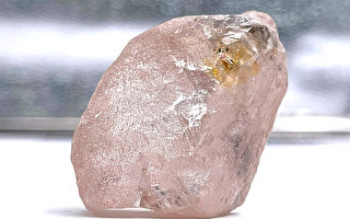 安哥拉出土300年来最大粉红钻 重达170克拉