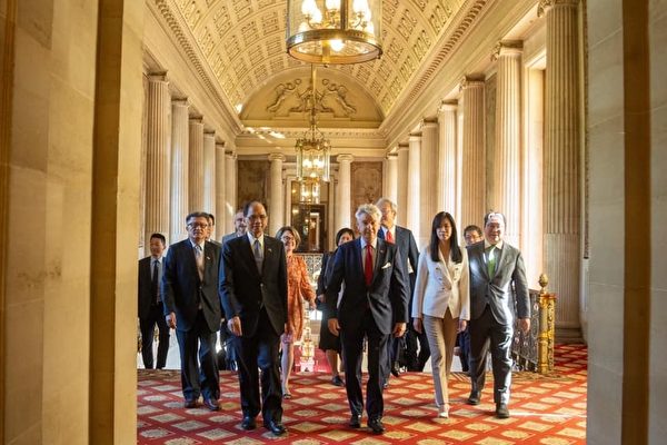 游錫堃回訪法國國會 深化台法關係 中共跳腳