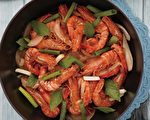 铸铁锅料理：令人吮指回味的塔香胡椒虾