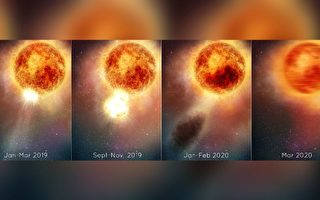 NASA：红色超巨星大规模爆发 史无前例
