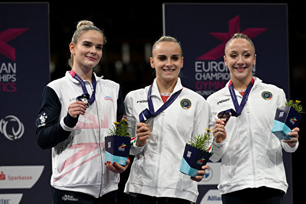组图：欧洲竞技体操锦标赛 女子全能冠军出炉