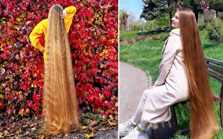 烏克蘭長髮公主近30年未剪髮 髮長1.8米
