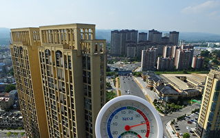 熱成全中國第一 湖北竹山高溫44.6℃創紀錄