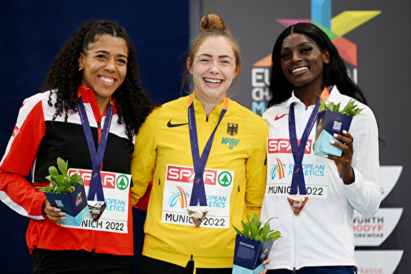 组图：欧洲田径锦标赛 女子100米冠军出炉