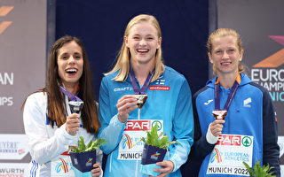組圖：歐洲田徑錦標賽 女子撐杆跳冠軍出爐