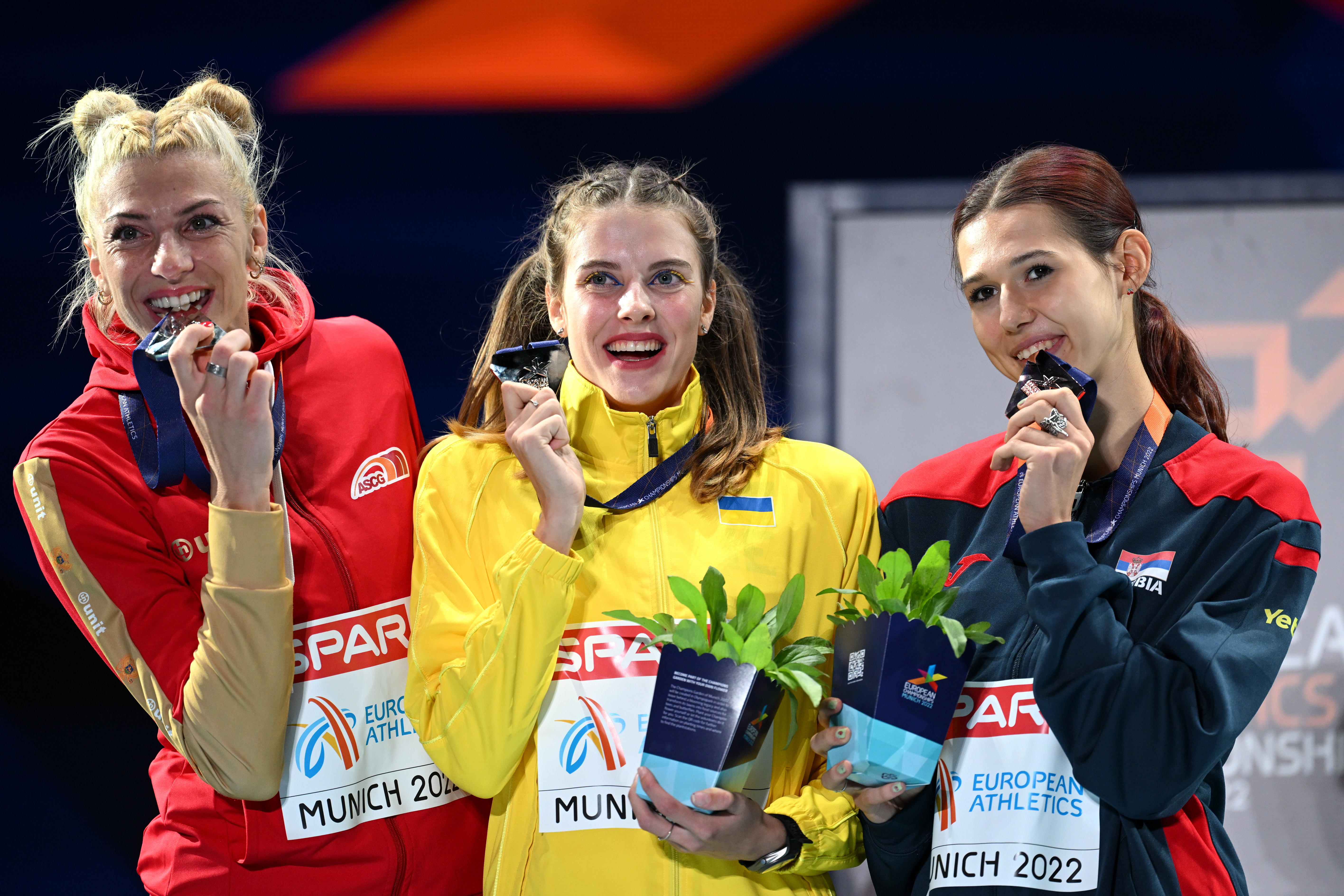 组图：欧洲田径锦标赛女子跳高决赛乌克兰夺冠| 大纪元