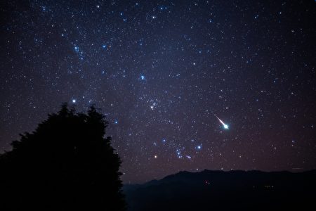   There is also a chance to see meteors streaking across the sky during stargazing.