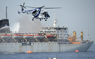 組圖：印度海岸警衛隊進行海上搜救演習