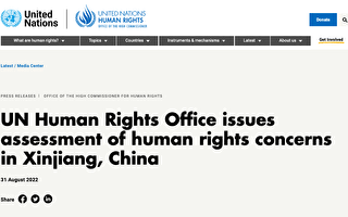 UN人权专员认定中共在新疆严重侵犯人权