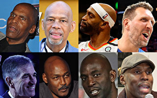 组图：NBA史上 常规赛出场次数排前八位球员