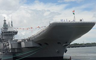 對抗中共擴張 印度第一艘國產航母正式服役