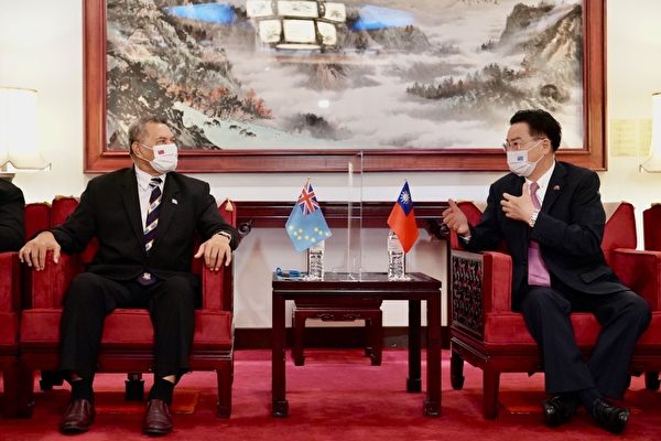組圖：中華民國友邦圖瓦盧總理伉儷率團訪台