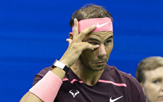 組圖：美網賽 納達爾負傷仍戰勝弗格尼尼