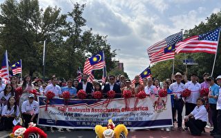 慶大馬65周年國慶 馬來西亞聯誼會法拉盛遊行