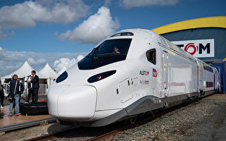 組圖：法國阿爾斯通展示新一代TGV M列車