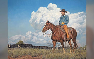 组图：油画家笔下的美国西部牧场 细腻逼真