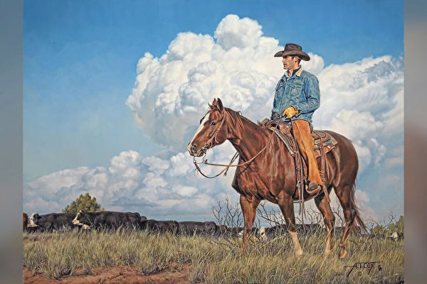 組圖：油畫家筆下的美國西部牧場細膩逼真  三藩有話說