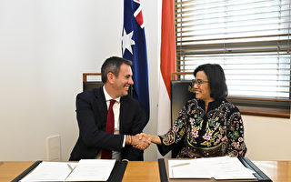 澳洲與印尼簽署經濟備忘錄 兩國財長會面