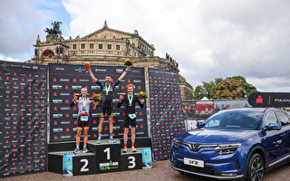 組圖：德累斯頓半程鐵人三項 德五名選手獲獎