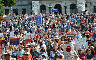 賓州首府五千人集會反對墮胎 支持生命權