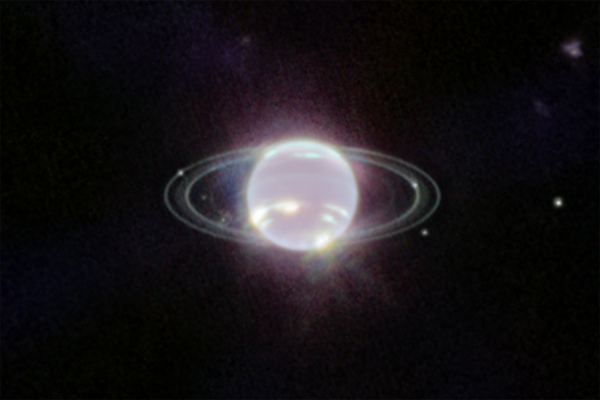 韋伯望遠鏡向人類展示一個清晰海王星環
