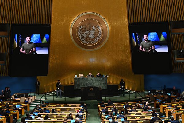 澤連斯基指控俄犯戰爭罪 美俄在聯合國對峙