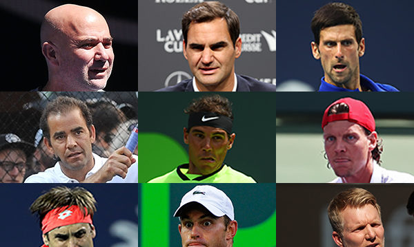 组图:迈阿密大师赛胜场数排前九位男球员