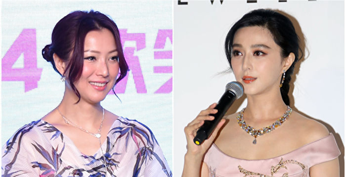 郑秀文晒近镜侧颜照 浓妆艳抹被指撞脸范冰冰