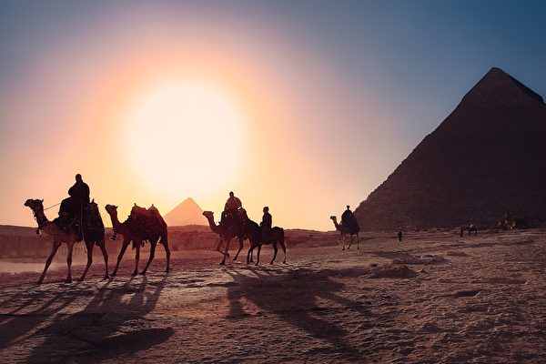 埃及开罗的金字塔