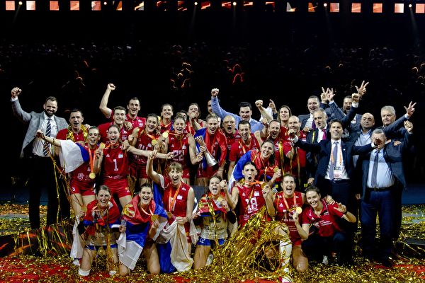 女排世錦賽：塞爾維亞全勝衛冕 中國隊排第六