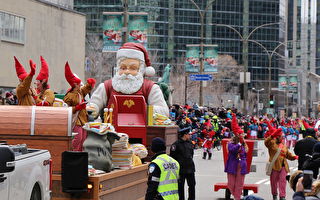 蒙特利爾2022聖誕大遊行於11月19日舉行