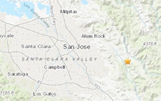 加州灣區發生5.1級地震 震感強烈