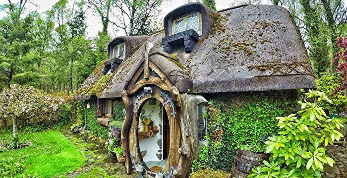 组图：牛棚改造成的霍比特人小屋 梦幻温馨