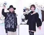 师徒为画展同台 黄子佼加码买画赠Lulu