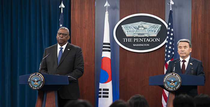 美韩防长声明 维持朝鲜半岛稳定与台海和平