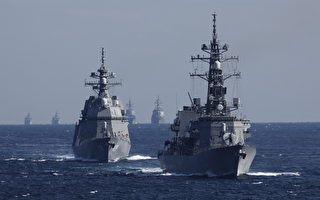 组图：12国参加日本海上自卫队成立70周年仪式