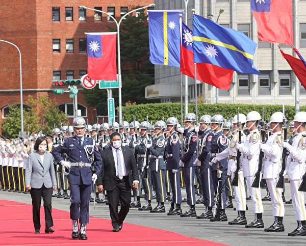 瑙魯總統訪台：珍視與中華民國夥伴關係