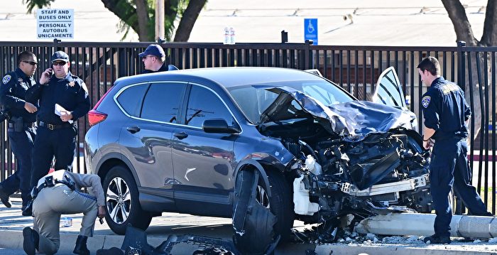 25洛县警署学员训练时遭车撞 5人危急