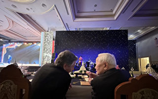 APEC經濟領袖歡迎晚宴 張忠謀布林肯密切交談