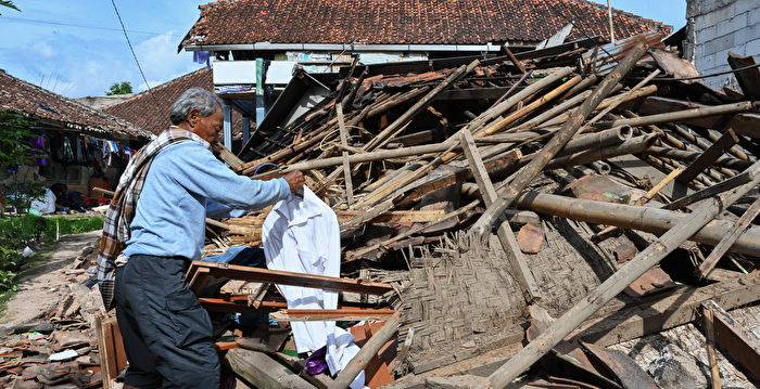 组图：印尼地震 造成至少268人死亡