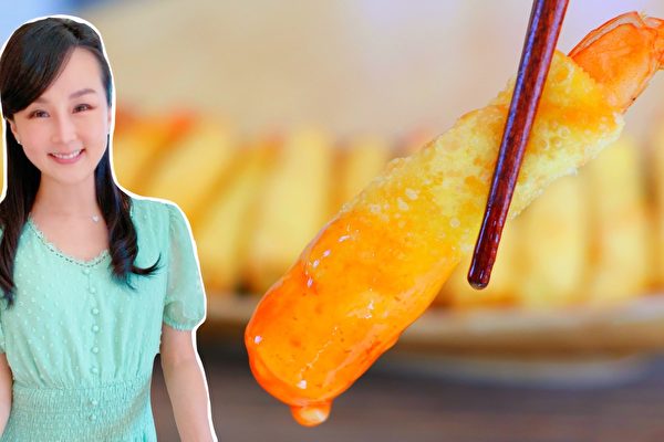 【美食天堂】鞭炮蝦卷做法～酥脆美味快速簡單！